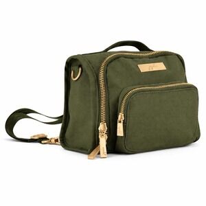 JuJuBe The Bestie Purse Olive Chromatics Crossbody Diaper Bag Green Nylon